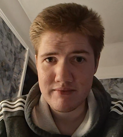 A serene and wise portrait of Connor Michael Moyles, conveying deep thought and an ethereal presence.